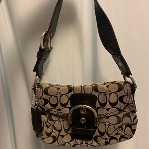 Authentic Leather Vintage Coach shoulder bag